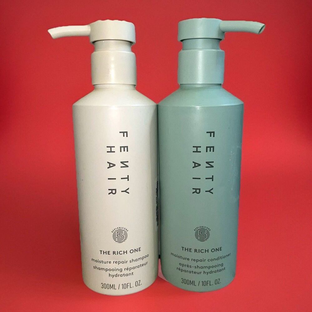 Fenty Hair The Rich One Moisture Repair Shampoo & Conditioner Full Size  Sealed